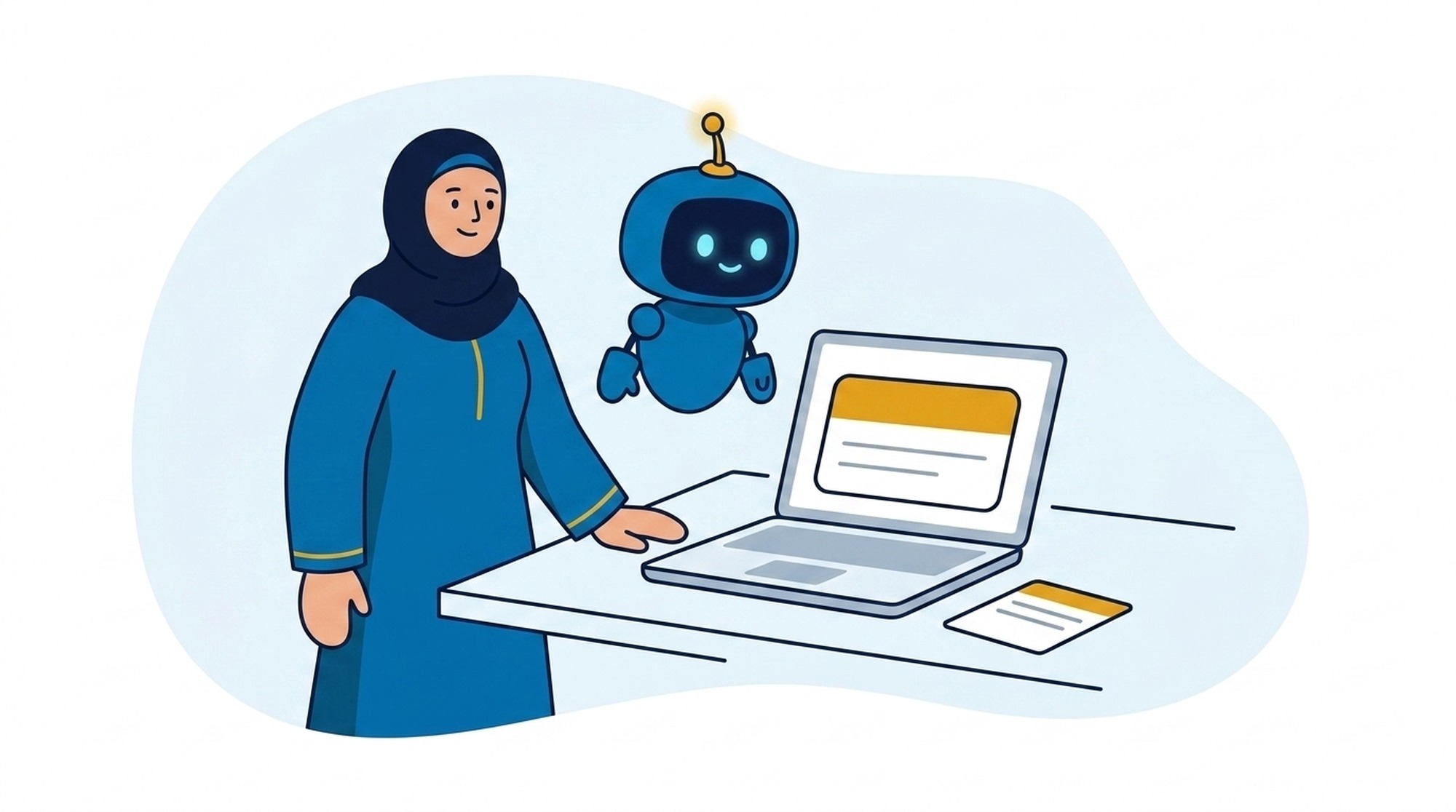 الظهور في الذكاء الاصطناعي: صفحة خبير مقتبسة داخل إجابة مساعد ذكي